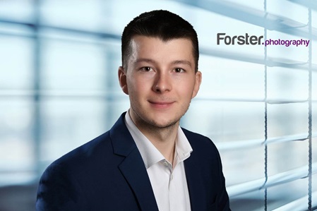 Porträtaufnahme Mann als professionelles Bewerbungsfoto von Forster Photography in Iserlohn