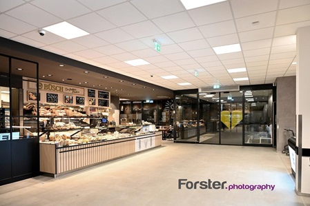 Immobilienfoto einer Bäckerei in einem Lebensmittelmarkt in Iserlohn-Sümmern