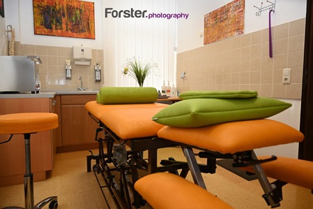 Behandlungsraum in einer Physio-Praxis als professionelles Praxisfoto von Forster Photography Iserlohn